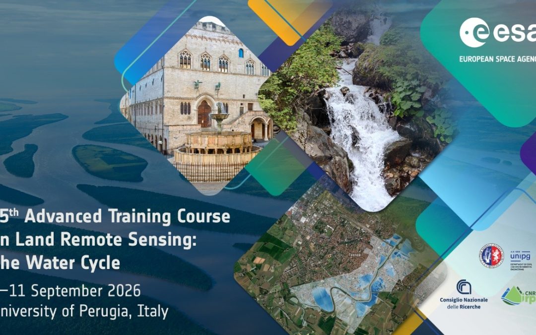 Luis Hernández selected to participate in the 15th Advanced Training Course on Land Remote Sensing: The Water Cycle